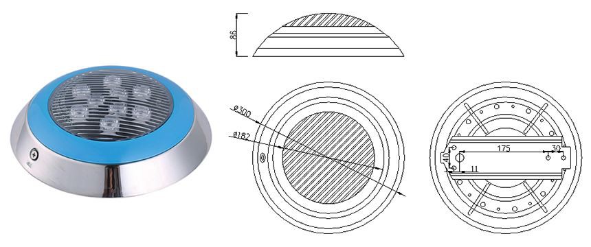 swimming pool light factory
