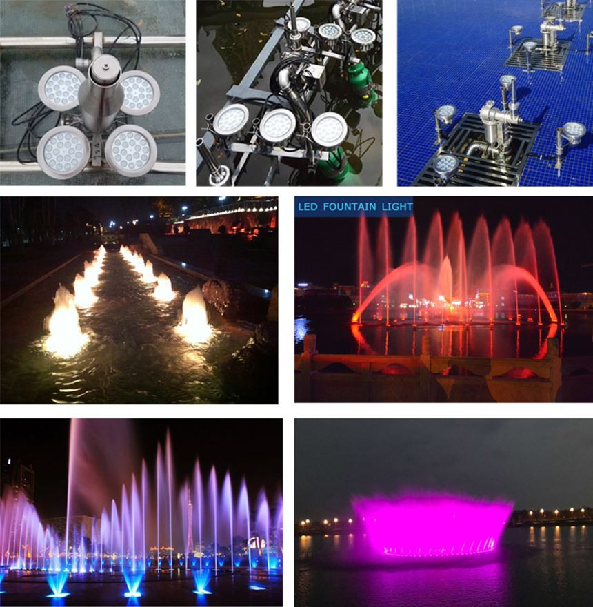 rgb submersible underwater light led lighting system PRICE