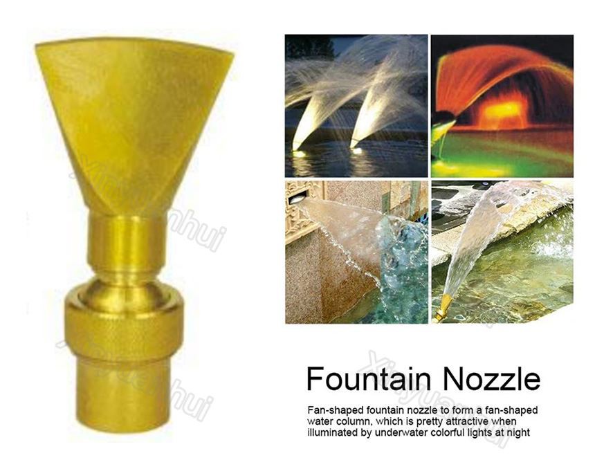 underwater fountain nozzle pool
