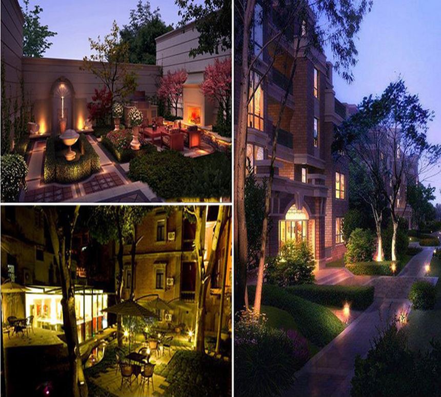 garden led deck lights