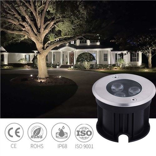 Veekindel maa-alune valgus 3w